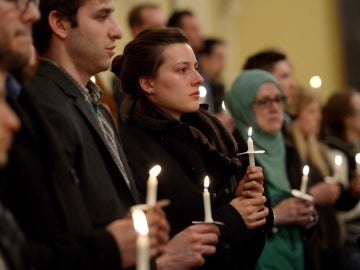 Homenaje a las víctimas del atentado de Boston