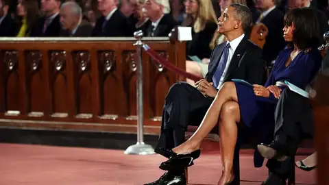 Barack Obama junto a Michelle Obama Barack Obama junto a Michelle Obama