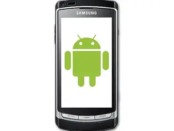 Smartphone con sistema Android. Smartphone con sistema Android.