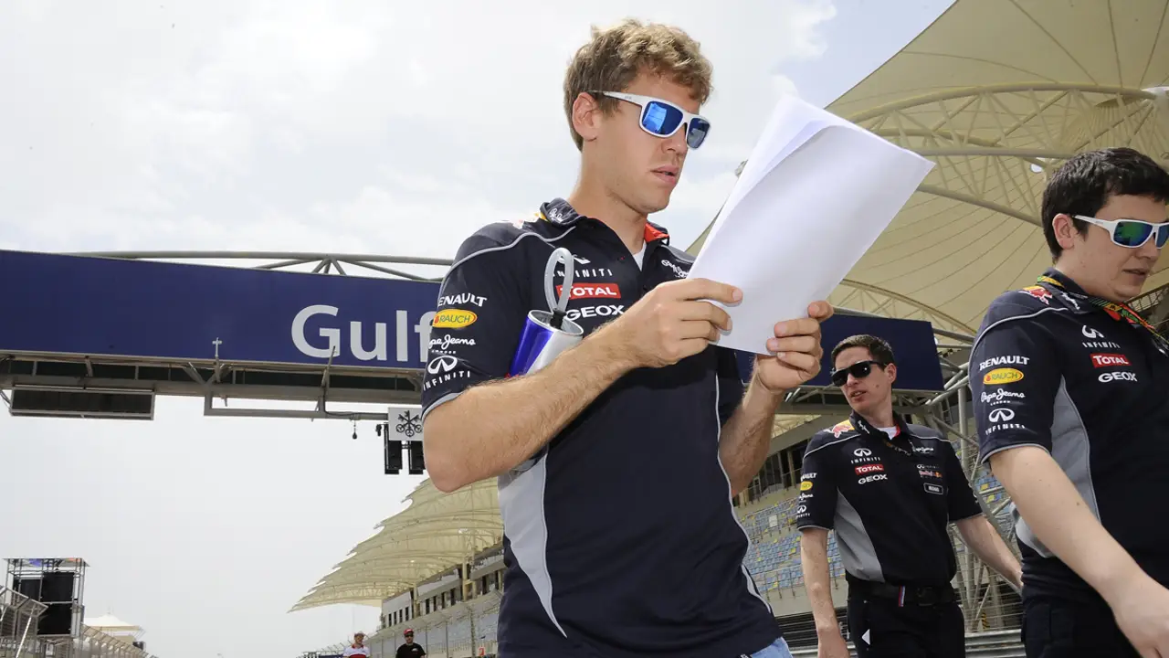 Vettel analiza el circuito