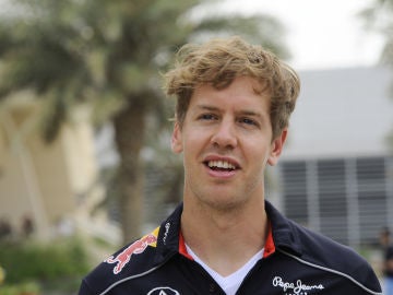 Sebastian Vettel llega a Sakhir