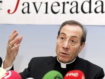 El arzobispo de Pamplona, Francisco Pérez El arzobispo de Pamplona, Francisco Pérez