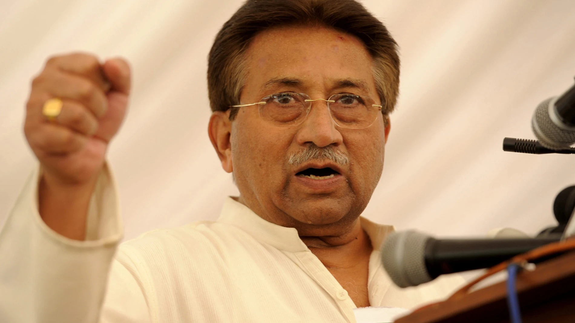 El expresidente golpista de Pakistán, Pervez Musharraf El expresidente golpista de Pakistán, Pervez Musharraf
