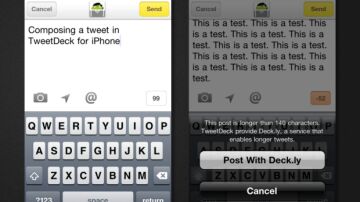 TweetDeck para iPhone