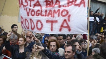 Protestas contra la reelección de Napolitano