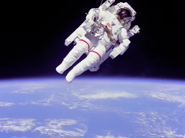 Astronauta en el espacio Astronauta en el espacio