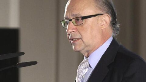 El ministro de Hacienda y Administraciones P&uacute;blicas, Crist&oacute;bal Montoro