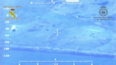 Interceptado un autogiro con 110 kilos de hachís en la Costa del Sol