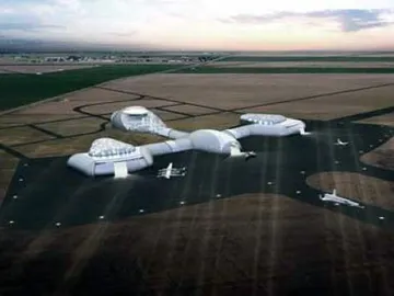 Prototipo del aeropuerto espacial diseñado en España Prototipo del aeropuerto espacial diseñado en España