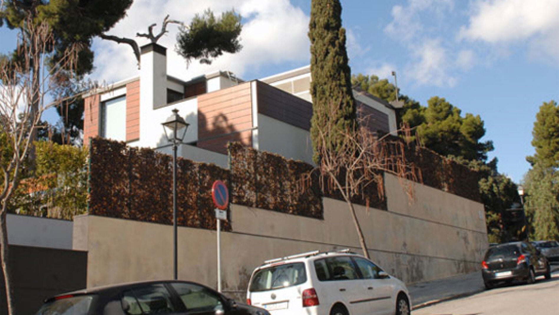 Palacete de Pedralbes en el que viven los duques de Palma