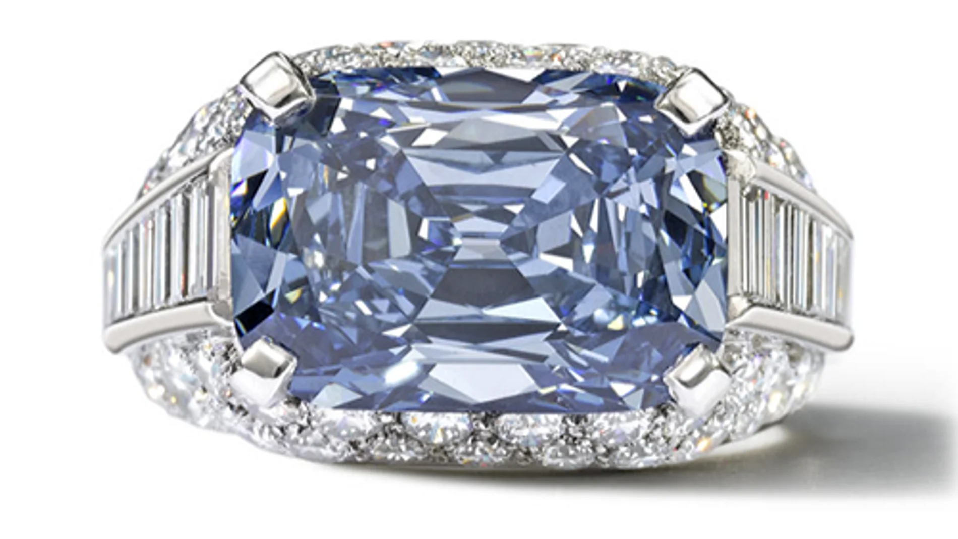 Diamante azul de cinco kilates Diamante azul de cinco kilates