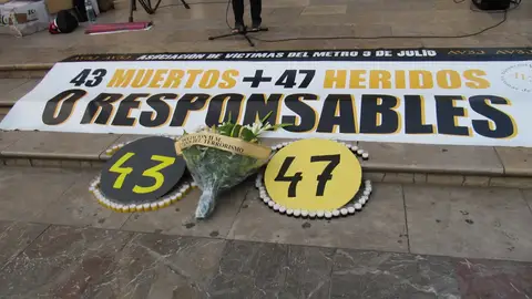 Homenaje en memoria de las víctimas del accidente de metro de Valencia en 2006 Homenaje en memoria de las víctimas del accidente de metro de Valencia en 2006