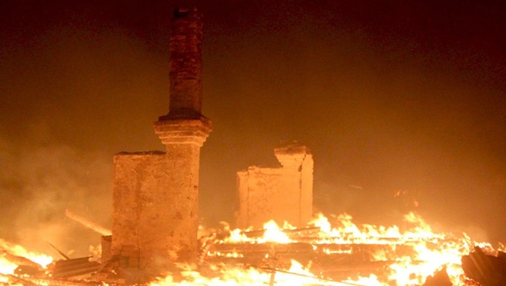 Incendio de un hospital en Moscu