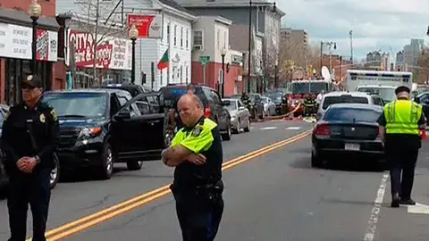 La policía de Boston La policía de Boston