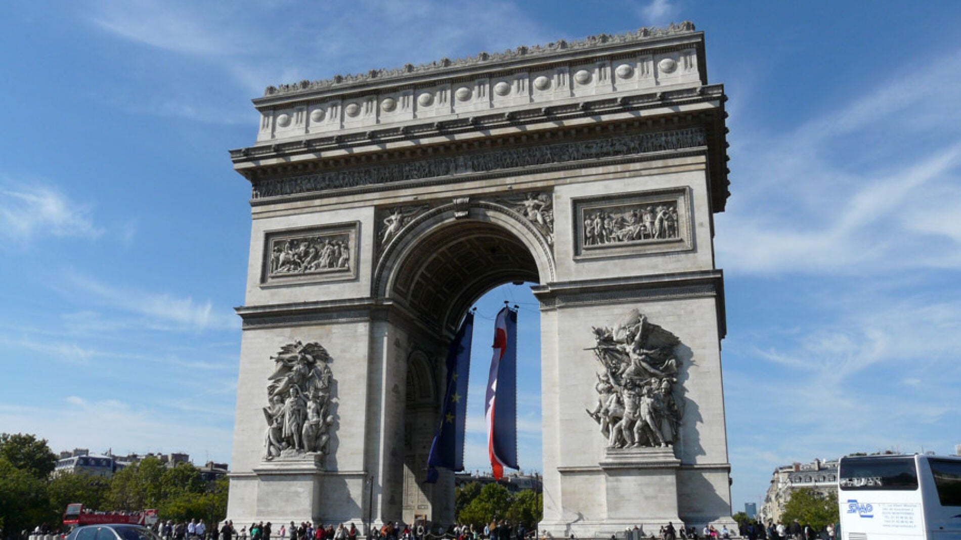 Arco del Triunfo de Par&iacute;s