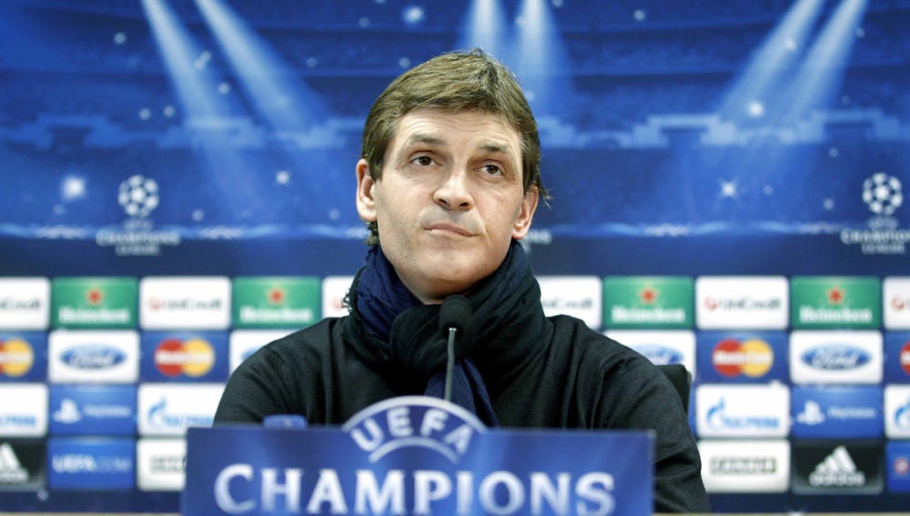 Tito Vilanova, en rueda de prensa
