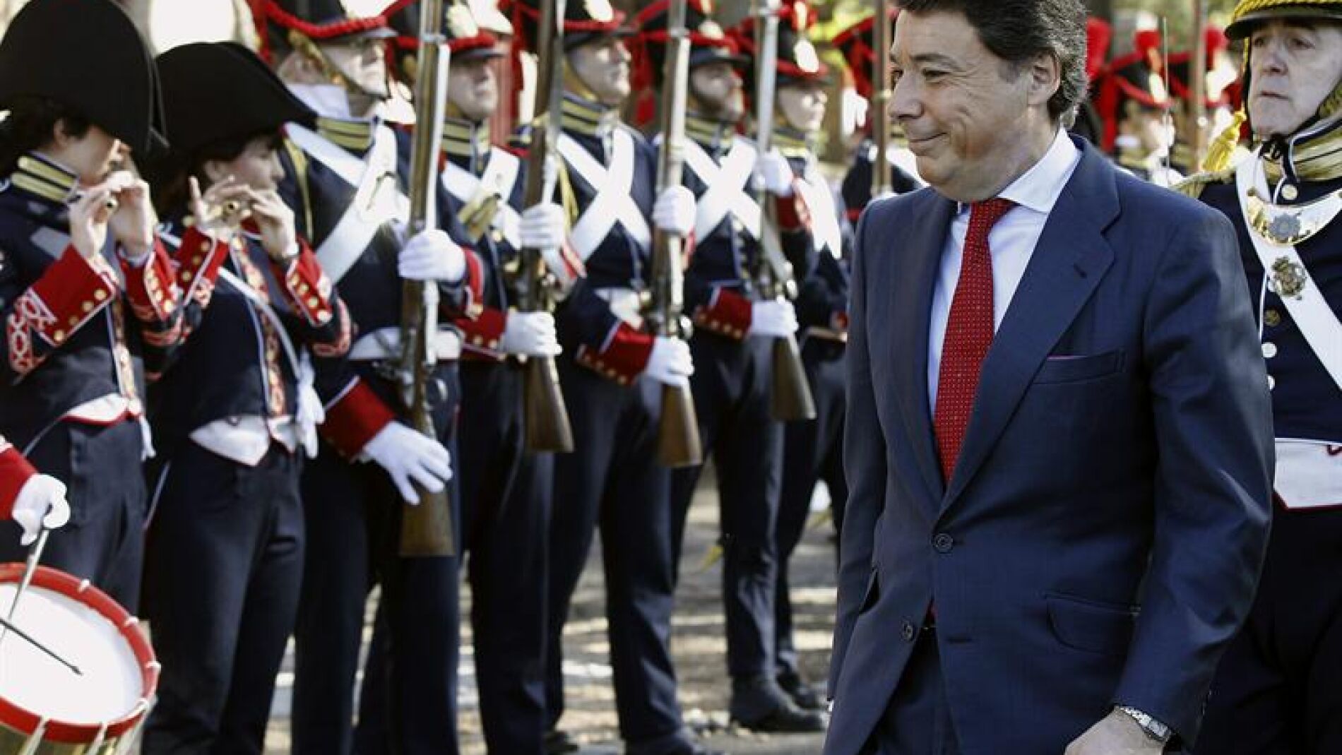 Ignacio Gonz&aacute;lez durante los actos del 2 de mayo