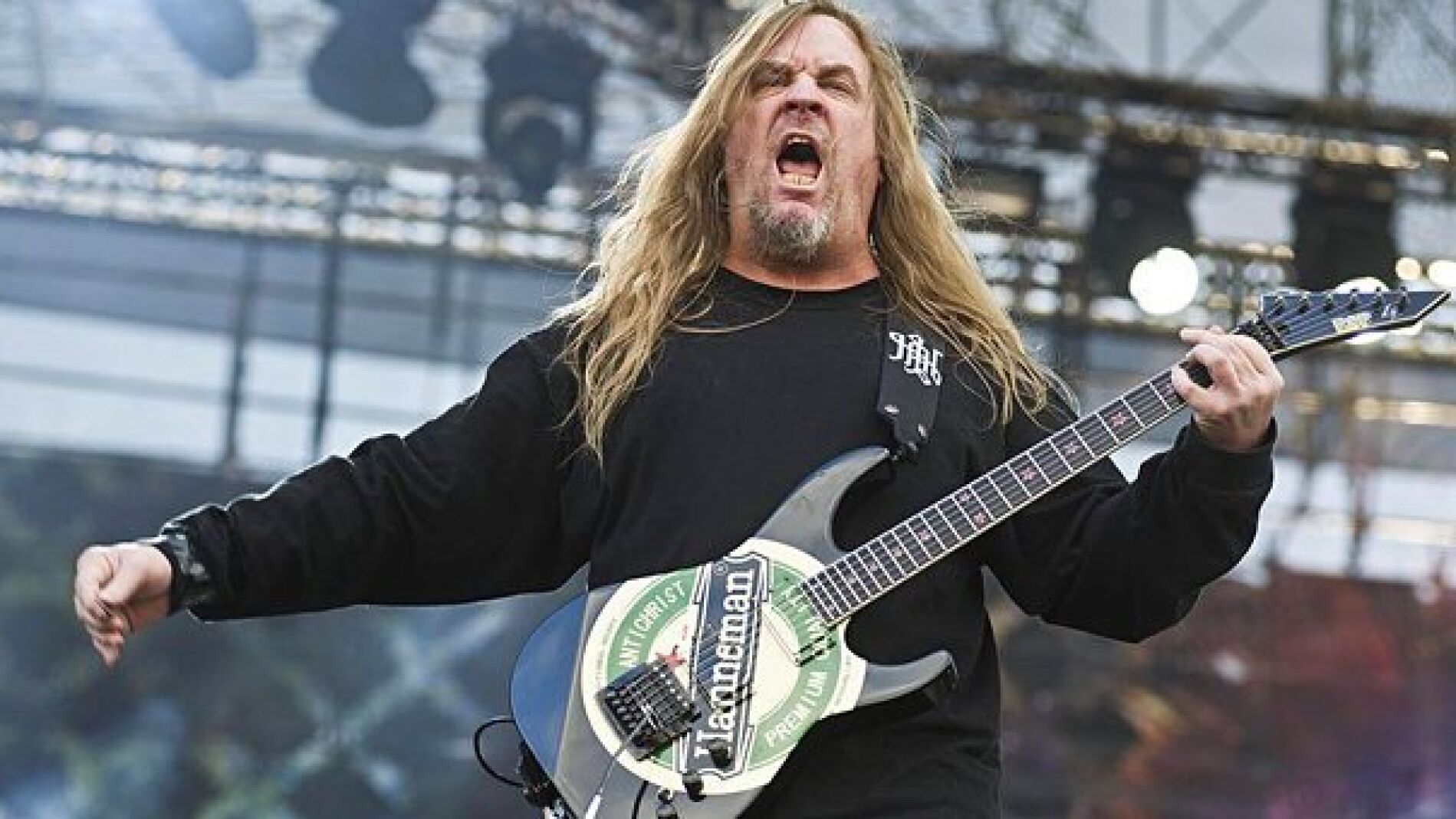 El guitarrista Jeff Hanneman