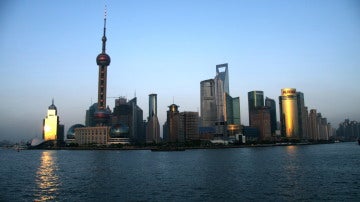 Zona financiera de Shangai