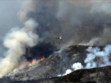 Incendio en el sur de California 