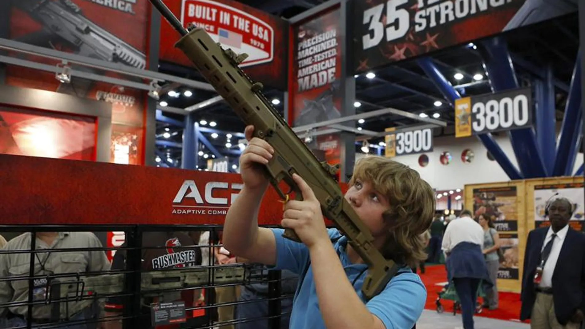 Uno de los asistentes a la convención Uno de los asistentes a la convención