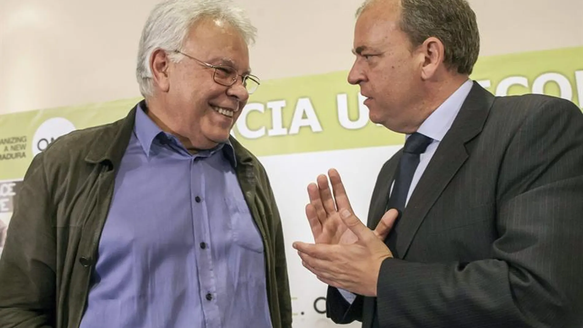 Monago y Felipe González Monago y Felipe González