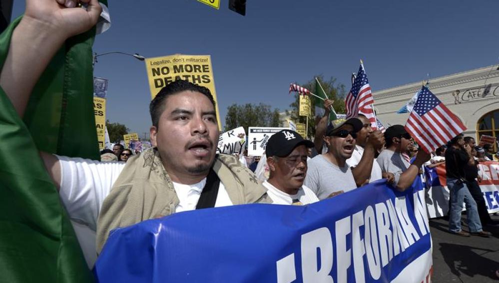 Inmigrantes mexicanos en EEUU