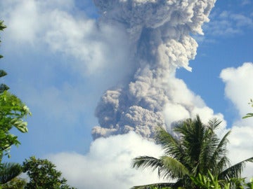 Volcán Mayón en Filipinas