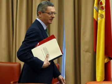 El ministro de Justicia, Alberto Ruiz-Gallardón El ministro de Justicia, Alberto Ruiz-Gallardón