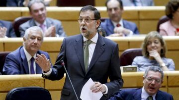Mariano Rajoy, en el Senado
