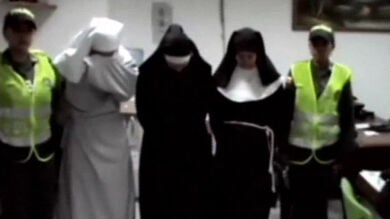 Detenidas tres mujeres disfrazadas de monjas con droga bajo los hábitos 