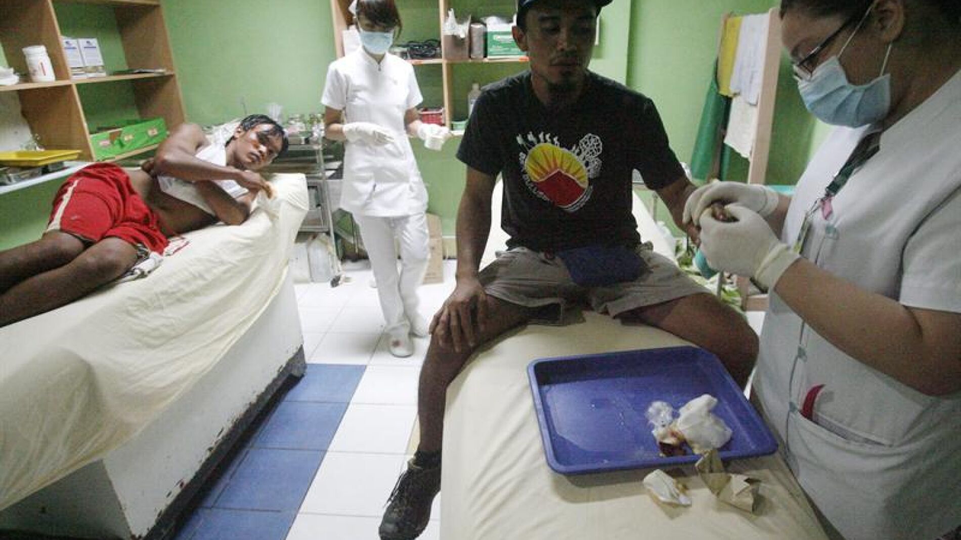 Heridos por la explosi&oacute;n en Filipinas