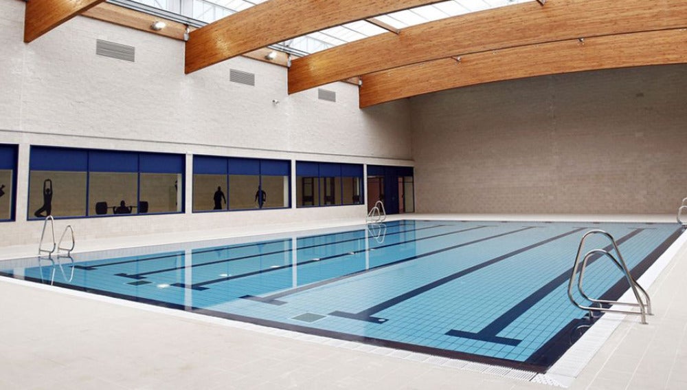 La piscina de la cárcel de Pamplona