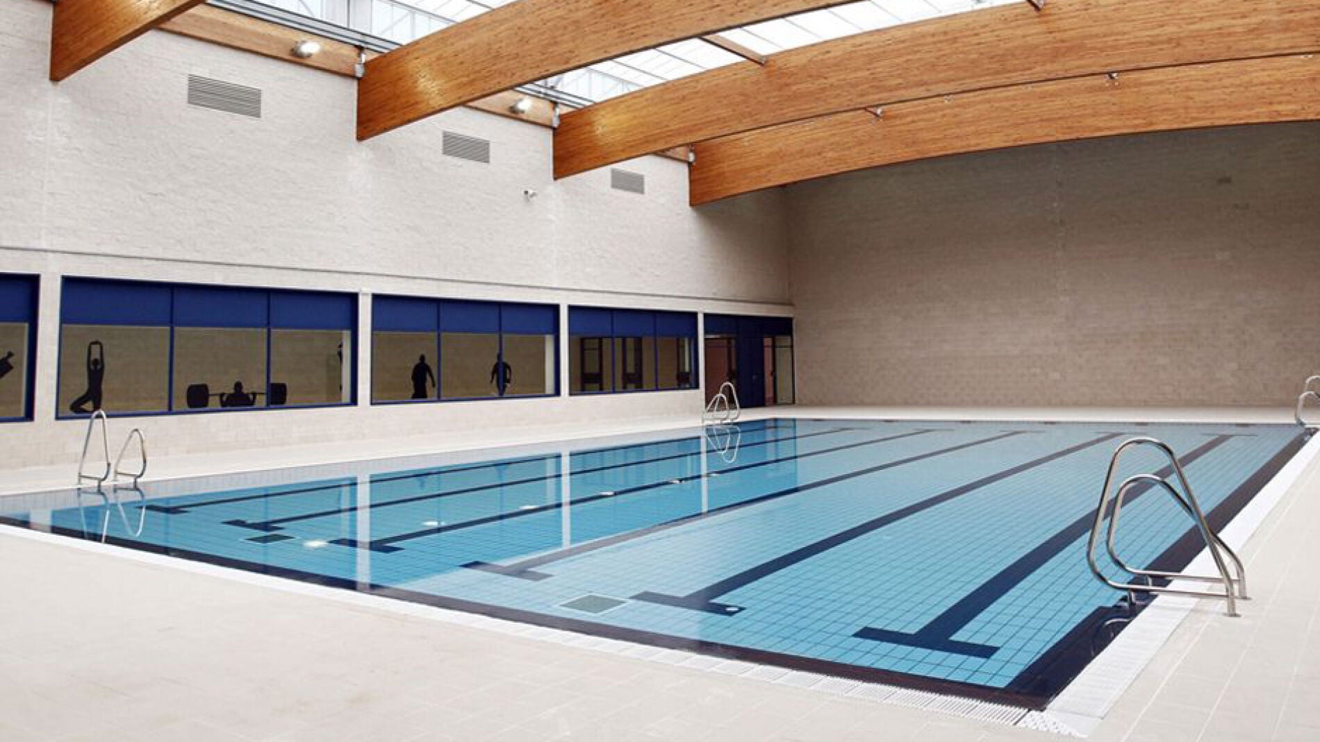 La piscina de la c&aacute;rcel de Pamplona