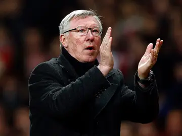 Alex Ferguson durante un partido Alex Ferguson durante un partido