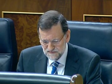 Rajoy, en el Pleno