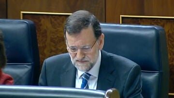 Rajoy, en el Pleno