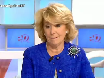 Esperanza Aguirre en Espejo Público Esperanza Aguirre en Espejo Público