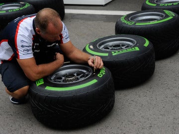 Neumáticos Pirelli en Montmeló