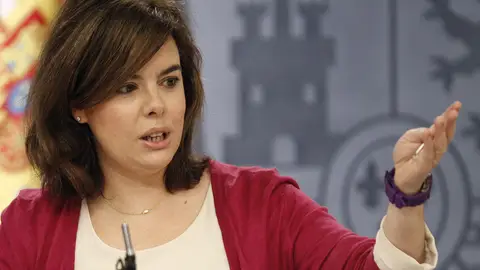 Soraya en rueda de prensa del Consejo de Ministros Soraya en rueda de prensa del Consejo de Ministros
