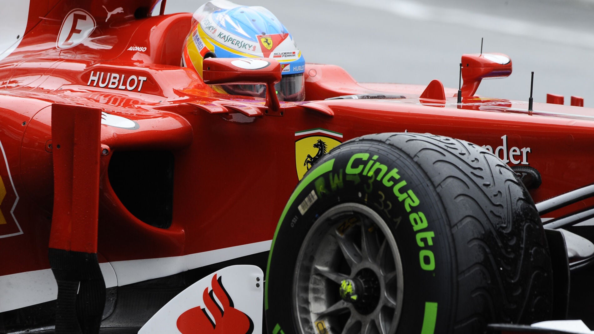 Alonso rueda por Montmel&oacute;