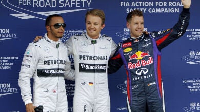 Alonso sale quinto en el GP de España en una nueva pole de Rosberg y de Mercedes