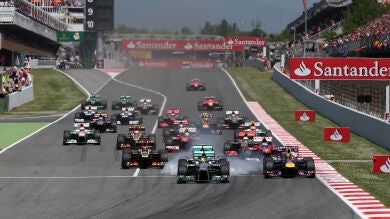 Ranking: Los cinco mejores adelantamientos de la temporada