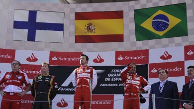 Alonso se exhibe ante su público y logra la victoria en el GP de España