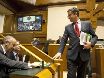  El hasta ahora presidente del PP en el País Vasco, Antonio Basagoiti