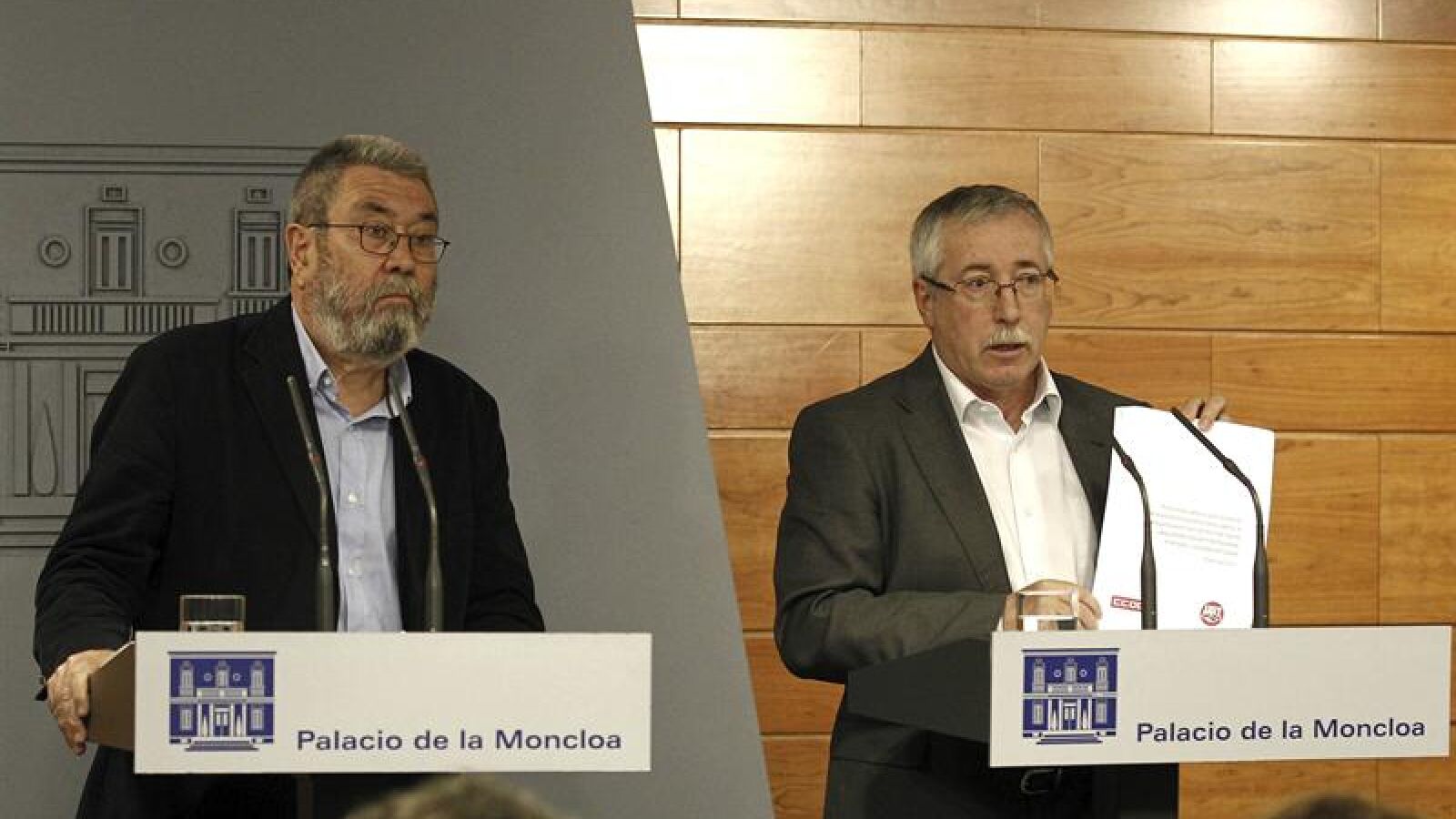 Los sindicatos: 