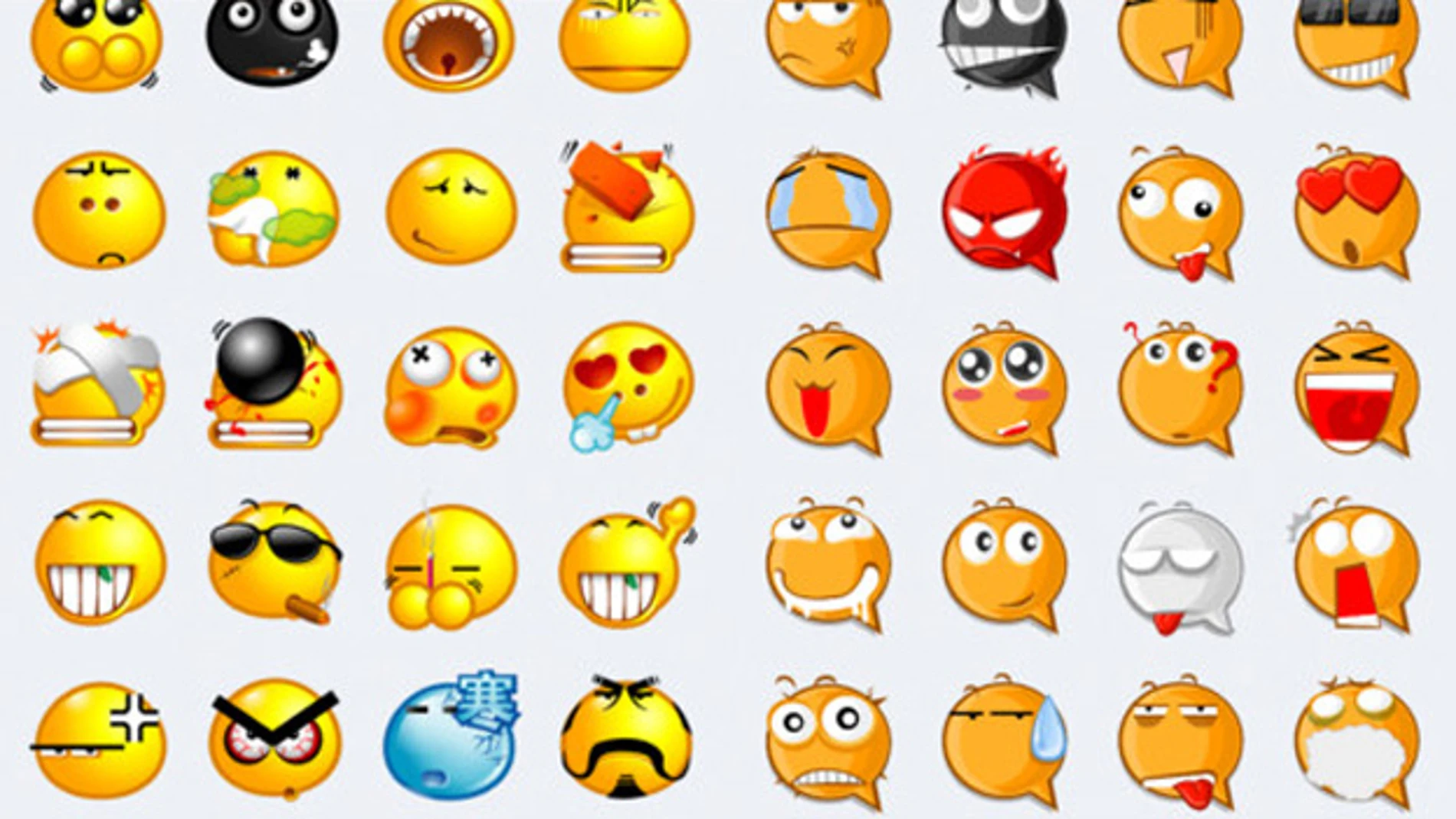 Algunos de los emoticonos que ofrece la app Stickers For WhatsApp Messenger Algunos de los emoticonos que ofrece la app Stickers For WhatsApp Messenger