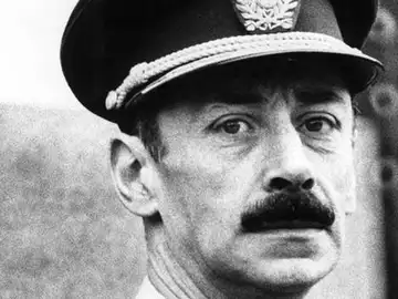 Jorge Videla, en una imagen durante la dictadura argentina Jorge Videla, en una imagen durante la dictadura argentina