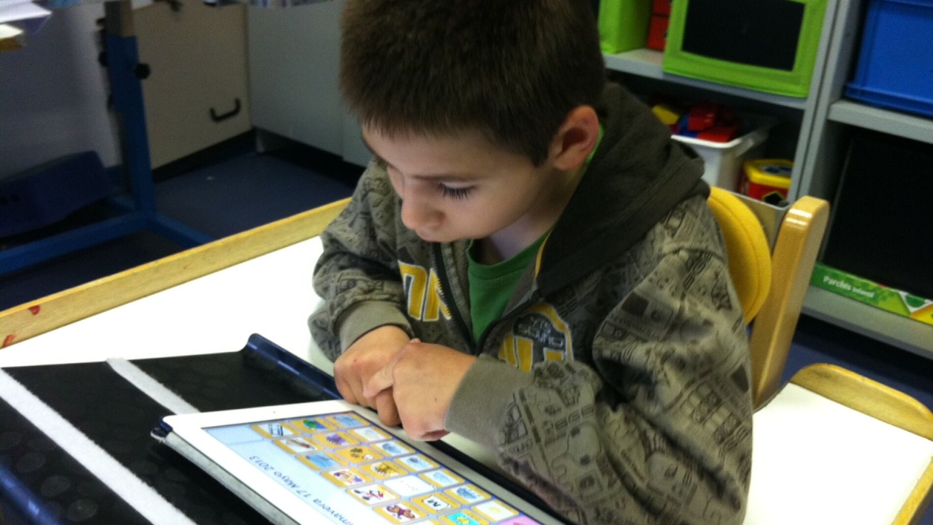 Tablets para ni&ntilde;os con par&aacute;lisis cerebral