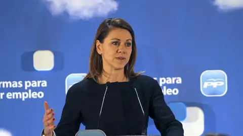La secretaria general del PP, María Dolores de Cospedal La secretaria general del PP, María Dolores de Cospedal